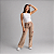 Calça Wide Leg Cargo Jeans Juvenil Vinho - Imagem 1
