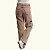 Calça Wide Leg Cargo Jeans Colorido Infantil Juvenil Menina - Imagem 9