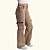 Calça Wide Leg Cargo Jeans Colorido Infantil Juvenil Menina - Imagem 8