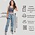 Calça Mom Jeans Feminina Roupa Moda Infantil Juvenil 8 ao 16 - Imagem 5