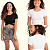 Blusa Cropped Infantil Juvenil Menina Moda Blogueirinha - Imagem 5