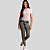 Calça Skinny Jeans Justinha Lycra Meninas Infantil Juvenil - Imagem 3