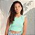 Blusa Cropped Infantil Juvenil Menina Moda Blogueirinha - Imagem 4