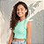 Blusa Cropped Infantil Juvenil Menina Moda Blogueirinha - Imagem 5