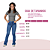 KIt 2 Calças Jeans Flare Com Lycra Justa Juvenil Infantil Meninas - Imagem 6