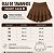 Shorts Saia Elastano Infantil Menina Juvenil Lycra 10 ao 16 - Imagem 7