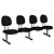 Longarina Executiva Turim 4 Lugares s/br - Imagem 2