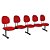 Longarina Executiva Turim 5 Lugares s/br - Imagem 3