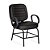 Cadeira Obeso Belluno Plus Size Fixa Marrom - Imagem 1
