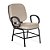 Cadeira Obeso Torino Plus Size Fixa Bege - Imagem 1
