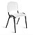 Cadeira Plastica Adria Base Fixa Branco - Imagem 1