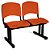 Longarina Adria Ass/Enc Plastico 2 Lug. - Imagem 2