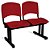 Longarina Adria Ass/Enc Plastico 2 Lug. - Imagem 6