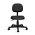Cadeira Secretaria Estrela Giratória Universal Preta - Imagem 2