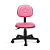 Cadeira Secretaria Estrela Giratória Universal Rosa - Imagem 2