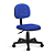 Cadeira Secretaria Estrela Giratória Universal Azul - Imagem 1