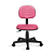 Cadeira Secretaria Flor Giratória Universal Rosa - Imagem 2
