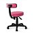 Cadeira Mocho Patti Giratória Universal Rosa - Imagem 5