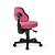 Cadeira Mocho Sapri Giratória Back Rosa - Imagem 3