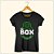 Camiseta feminina Baby Look My BOX - Poliamida - Imagem 1