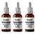 3 Sérum Rejuvenescedor Facial com Ácido Hialurônico Vitamina C Sérum 3 Unidades - Imagem 1