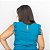 Blusa Luiza Azul petróleo - Imagem 5