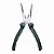 Alicate Meia Cana Longo 8'' Polegadas ST70102AST SATA - Imagem 3