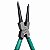 Alicate Trava Interno Reto 9" Sata 35 a 100mm ST72033ST - Imagem 3