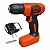 Parafusadeira Furadeira 08V Bateria Bits LD008 BLACKDECKER - Imagem 1