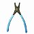 Alicate Trava Interno Curvo 7" 19 a 60mm GEDORE AZUL J21 - Imagem 3