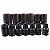 Jogo de Soquete Impacto 1/2" 10 a 24 Mm 26 Pçs SATA ST34399T - Imagem 5