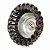 Escova Circular Trançada Copo Aço Rosca M14 LOTUS - Imagem 2