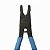 Alicate Trava Externo Curvo 5.1/2 10 a 25mm GEDORE AZUL A11 - Imagem 3