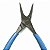 Alicate Trava Interno Reto 6" 12 a 25mm GEDORE AZUL J1 - Imagem 2