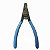 Alicate Trava Externo Curvo 5.1/2'' 3 a 10mm GEDORE AZUL A01 - Imagem 1