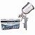 Pistola de Pintura Tanque Alto NPT 1/4 Polegada 1000ml STELS - Imagem 1