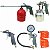 Kit Completo Pistola Acessórios Mangueira p/ Compressor NOLL - Imagem 1