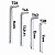 Jogo de Chave Torx Extra Longa T10 a T50 SATA ST09702 09Pç - Imagem 3