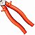 Alicate Universal Profissional Isolado Laranja 8 Pol SATA - Imagem 4