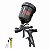Pistola Pintura Pneumatica 600ml Bico 1,3mm HVLP PRO-557 PDR - Imagem 1