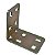 Placa Cantoneira de Junção Reforço Dobrada 30 x 40mm em Aço - Imagem 4