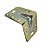 Placa Cantoneira Dobrada de Junção Reforçada 65X85X2,5mm Aço - Imagem 5