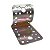 Placa Moldada 65 x 85mm Para Eucalipto com Plano Horizontal - Imagem 6
