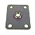 Placa com Porca Fixa 10mm Aço Galvanizado 50X60X3mm Minubras - Imagem 5