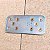 Placa de Junção União Reta 40X90X2,5mm Aço Galv. MINUBRAS - Imagem 3