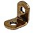 Cantoneira em L 20 x 20 x 15mm com 2 Furos Reforço de Moveis - Imagem 4
