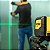 Nivel a Laser Verde 20m nivelamento Esquadro NLV020 VONDER - Imagem 3