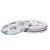 Disco de Lixa Pluma HOOKIT 125mm 8 Furos Grão 40  a 180 DISFLEX - Imagem 6