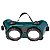 Oculos de Proteção Solda Corte Visor Fixo CG250 CARBOGRAFITE - Imagem 4