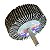 Roda Lixa com Haste Micro Retifica 60mm x 20mm DISFLEX - Imagem 6